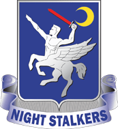 Night Stalker Crest. The 160th Special Operations Aviation Regiment (Abn)